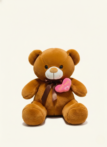 60cm Large Teddy Bear with Heart, 2 Feet Soft Plush Toy for Kids & Adults, BIS Approved (ISI Marked), Perfect Gift for Birthdays, Anniversary & Valentine’s Day