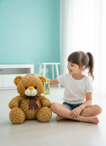 Smart Baer Zik 35cm Soft Plush Teddy Bear - Perfect Birthday & Valentine's Gift